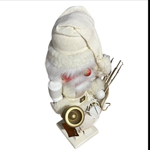 Vintage Holzkunst Christian Ulbricht Nutcracker White & Gold  Handmade W German - Picture 7 of 13